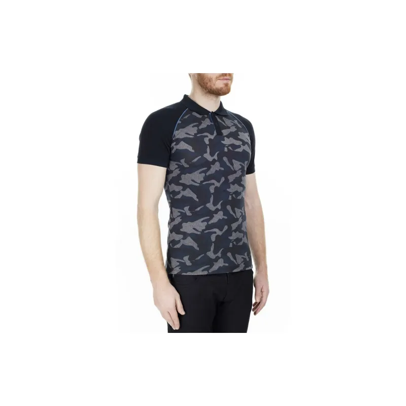 ARMANI JEANS Polo Shirts Men Black-2