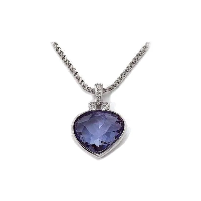 Swarovski Oceanic Crystal Necklaces Unisex Silver-0