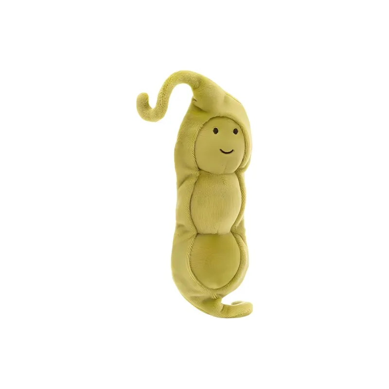 JELLYCAT Vivacious Vegetable Pea Plush Toy-0