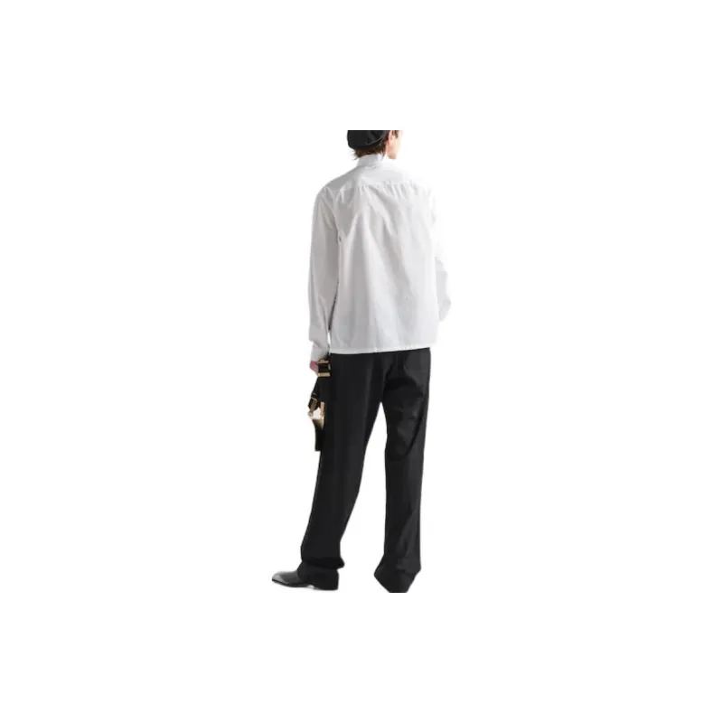 PRADA Shirts Men White-2