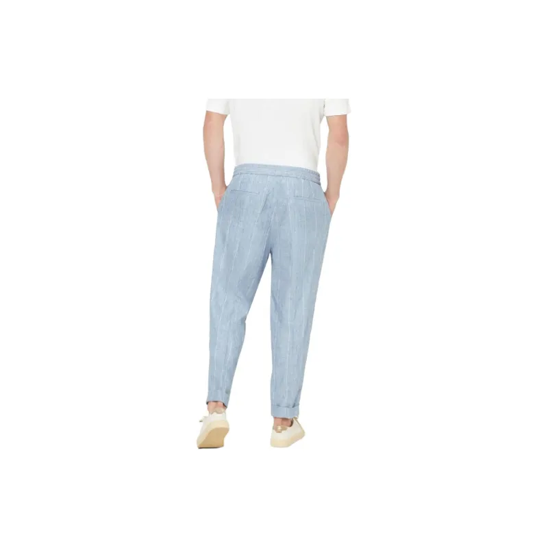Brunello Cucinelli Pleated Linen Trousers-2