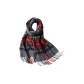 Gray Red Plaid