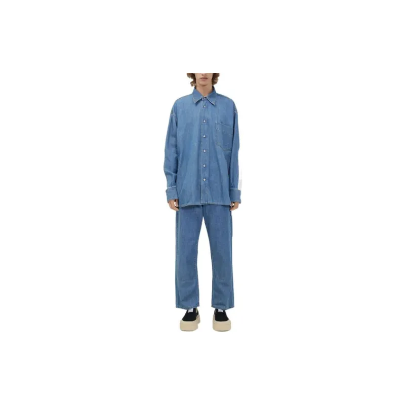 MM6 Maison Margiela SS23 Shirt Men's Blue-1