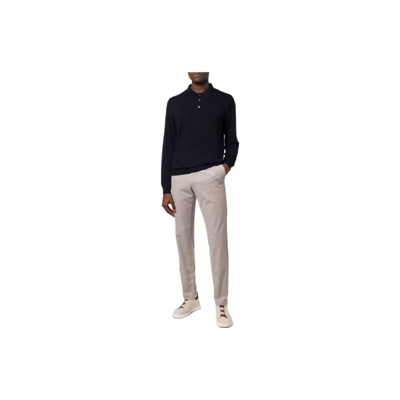 Canali Suit Trousers Men Gray-1