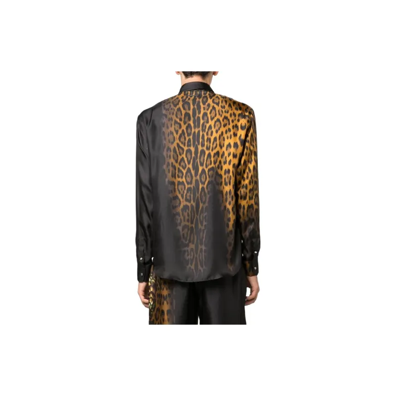 ROBERTO COLLINA Animal Motif Tailored Blazer-2