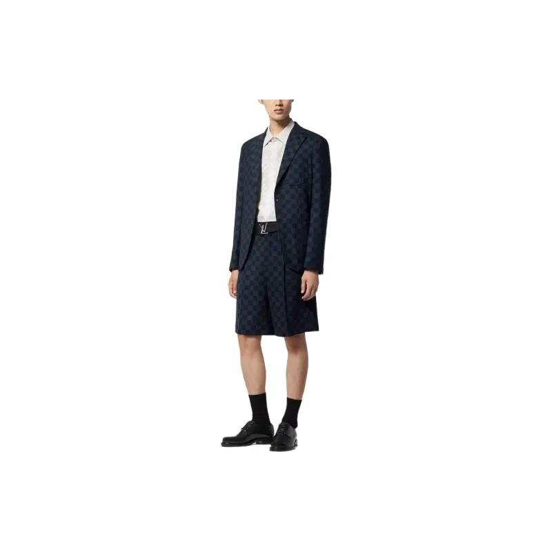 LOUIS VUITTON Wool Blend Drawstring Shorts-2