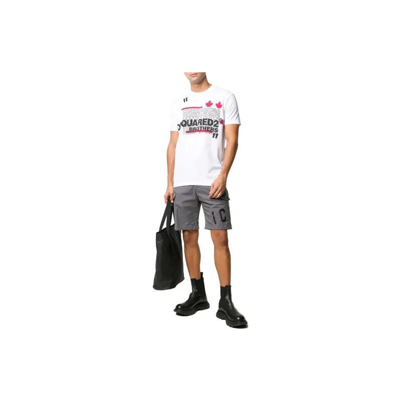 DSQUARED2 Logo-print Shorts-1