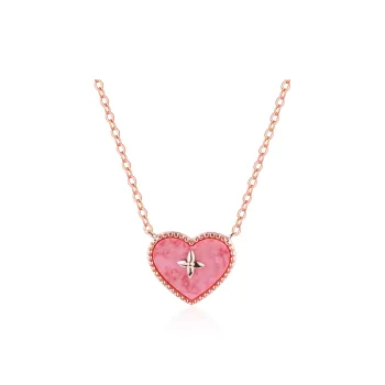 VIGG S925 Silver Necklaces Women's