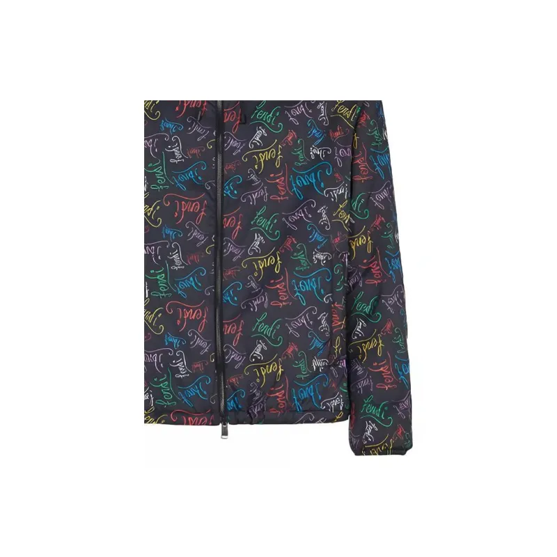 FENDI X Noel Fielding Print Reversible Jacket-5