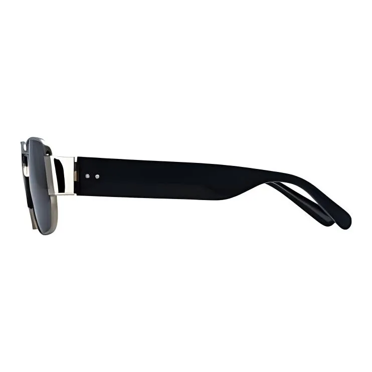 DRIES VAN NOTEN Rectangular Sunglasses Unisex Black-2
