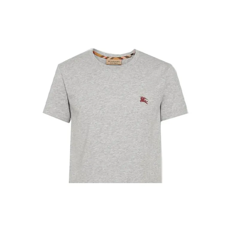 Burberry T Shirts Men Gray-1