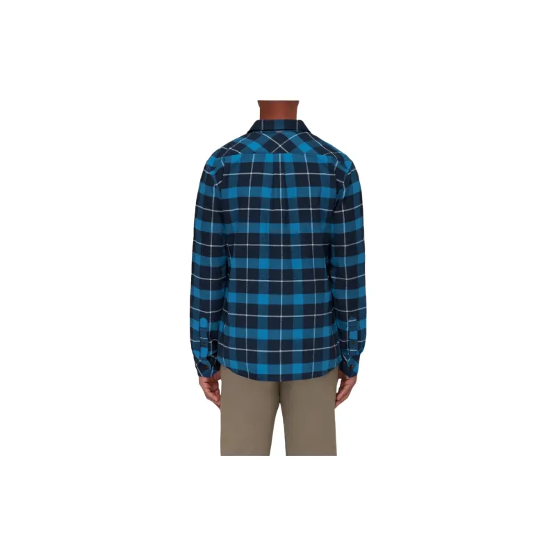 MAMMUT Alvra Longsleeve Shirt Shirt Men's Blue-1
