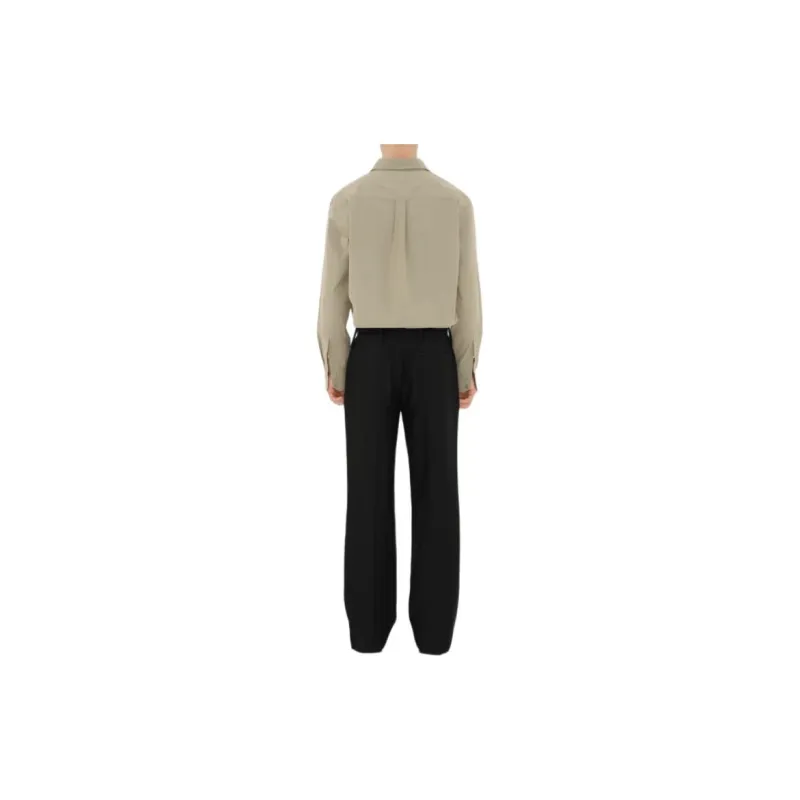 Burberry Shirts Men Khaki-3