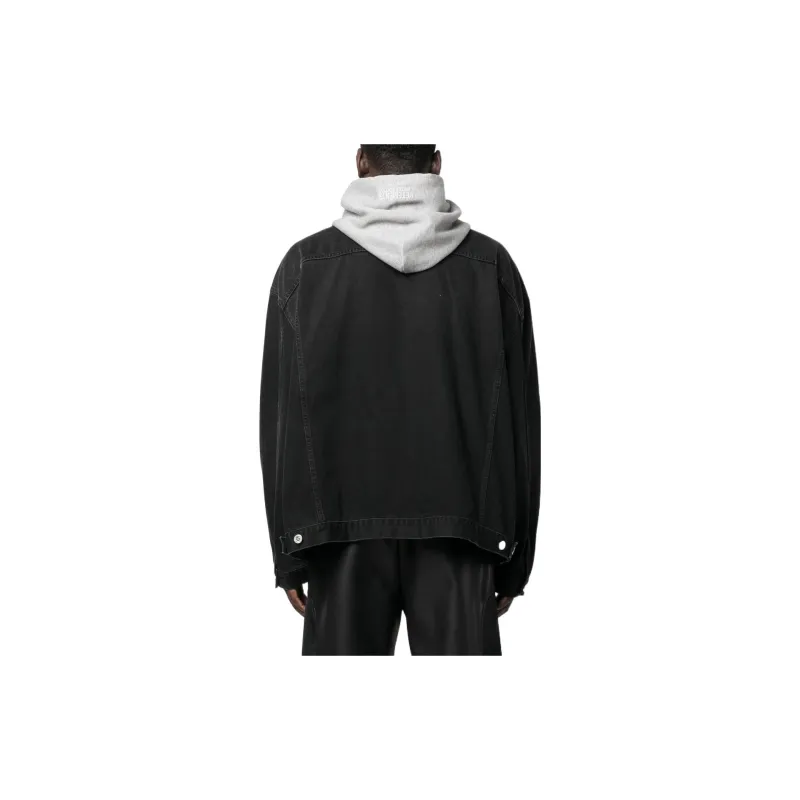 Vetements Hooded Denim Jacket-2