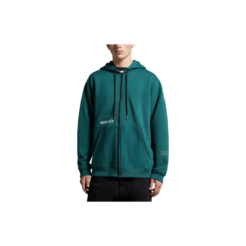 Moncler Sweatshirt Unisex Dark Green-1