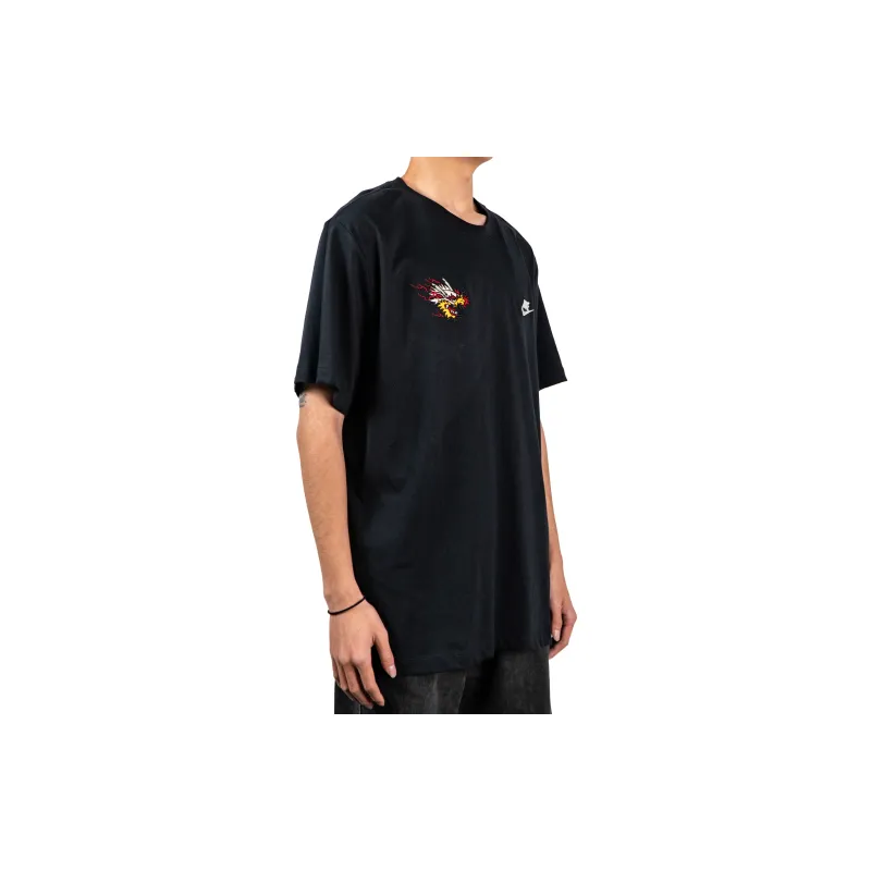 Nike T Shirts Unisex Black-6