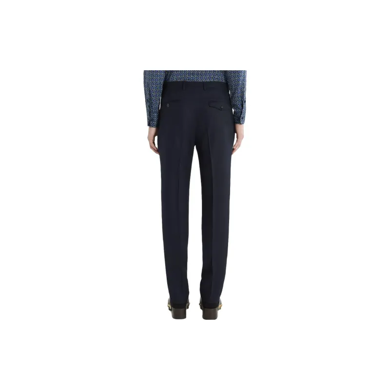 ETRO Box Pleated Tailored Chinos-4