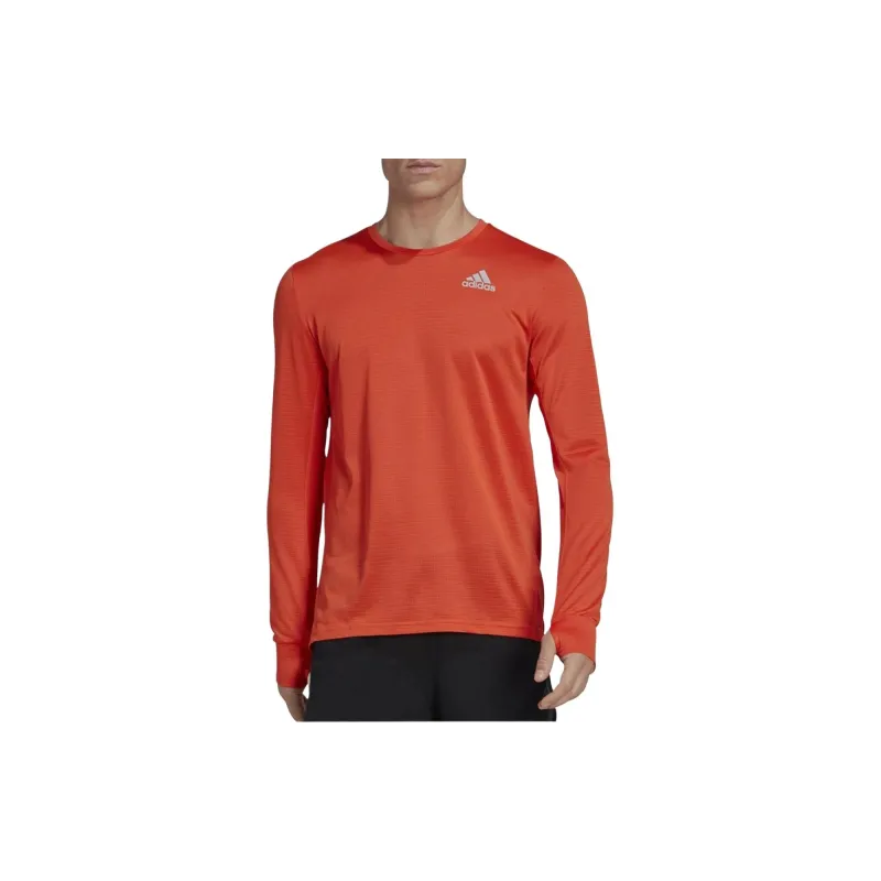 Adidas OTR LONG SLEEVE T Shirt Men's Orange-2