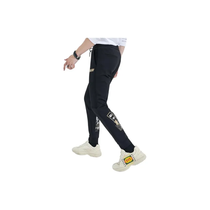 Raidy Boer Casual Pants Men's Black-1