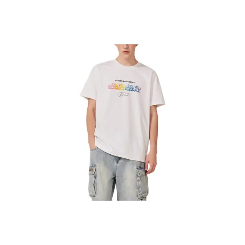 TSMLXLT T Shirt Men's Raw White-2