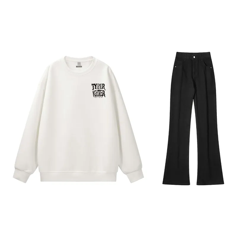 TYPERIGHTER Sweatshirt Set Unisex-16