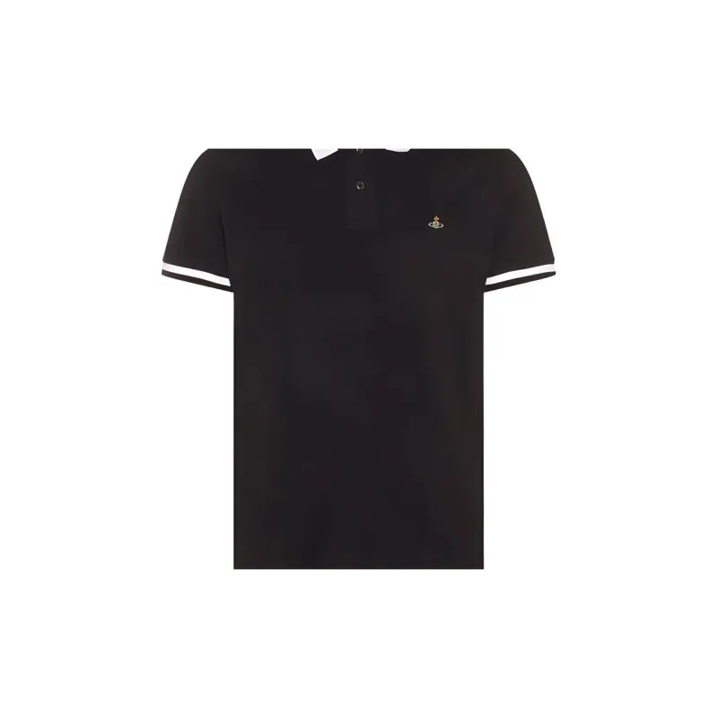 Vivienne Westwood Orb Embroidered Short Sleeved Polo Shirt-7