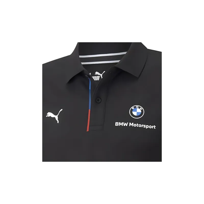 PUMA x BMW BMW M Motorsport Collaboration Motorsport Polo Polo Shirt Men's Black-5