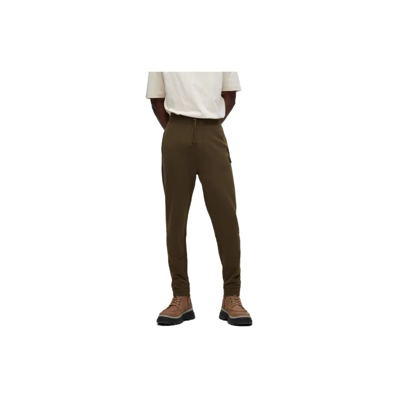 HUGO BOSS Knitted Sweatpants Men Dark Green-4