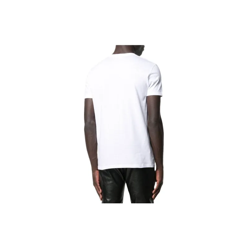 Alexander McQueen T Shirts Men White-4
