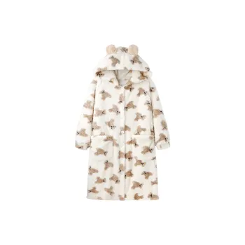 O'MESIK Bath Robes Women's Brown