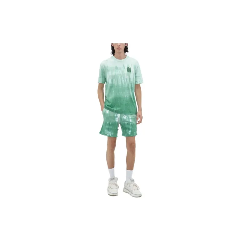 AMIRI Ma Logo Dip Dye Sweatshort-1