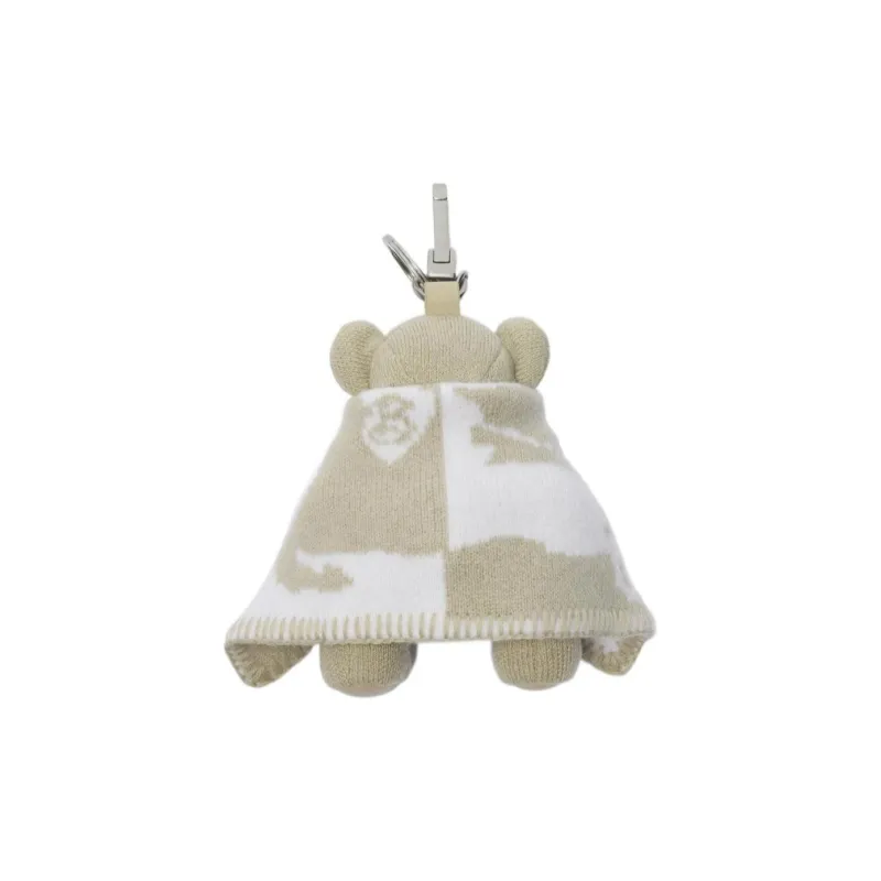 Burberry Wool Keychains Women's Beige-1