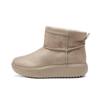 Skechers Bob's Wear Resistant Slip Resistant Short Snow Boots Women's Taupe
