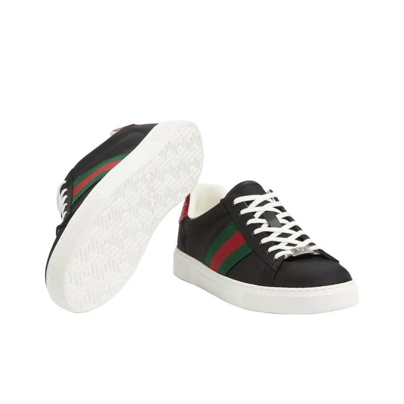 GUCCI Ace Sneaker 'Black Nylon'-5