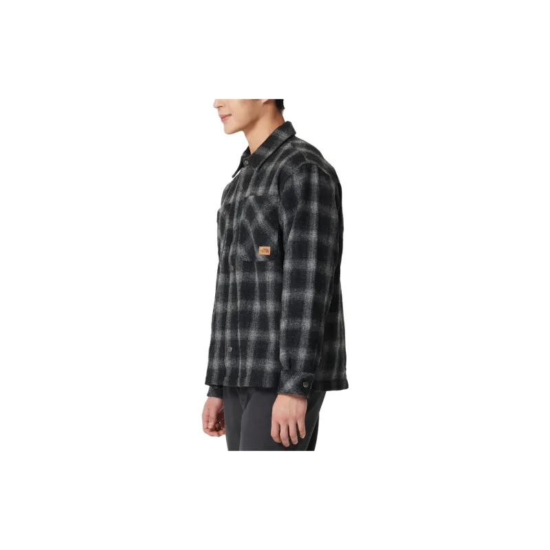 THE NORTH FACE M's Check Shacket Jackets Coats Men's Black-5