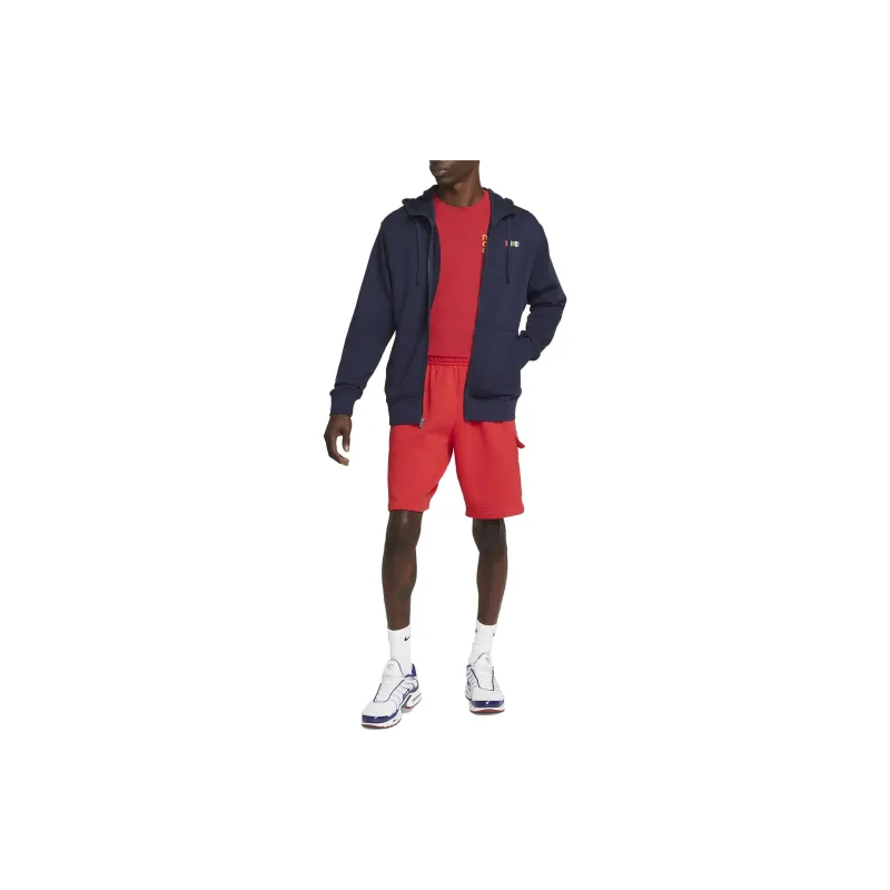 Nike Sweatshirts Men Navy Blue-2