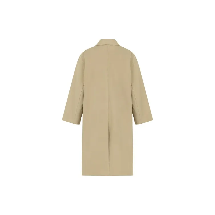 MEIYANG Trench Coat Women's Khaki-1