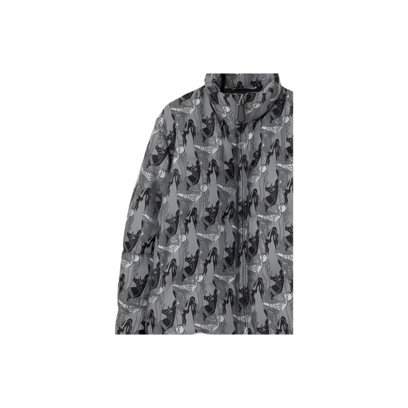 Burberry Graphic-Printed Quilted Gilet-5