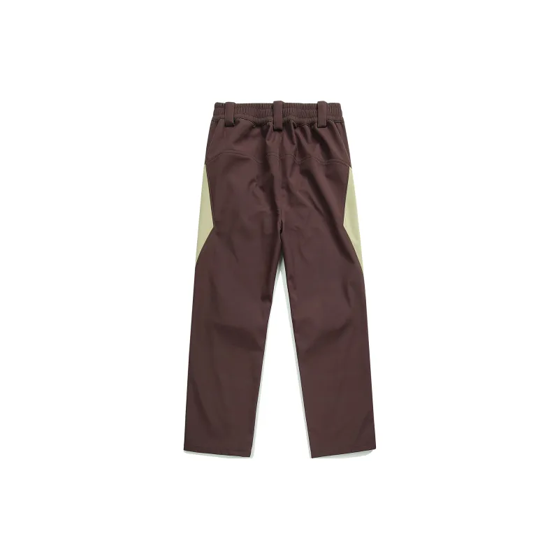 GUUKA TECH Casual Pants Unisex Brown-1
