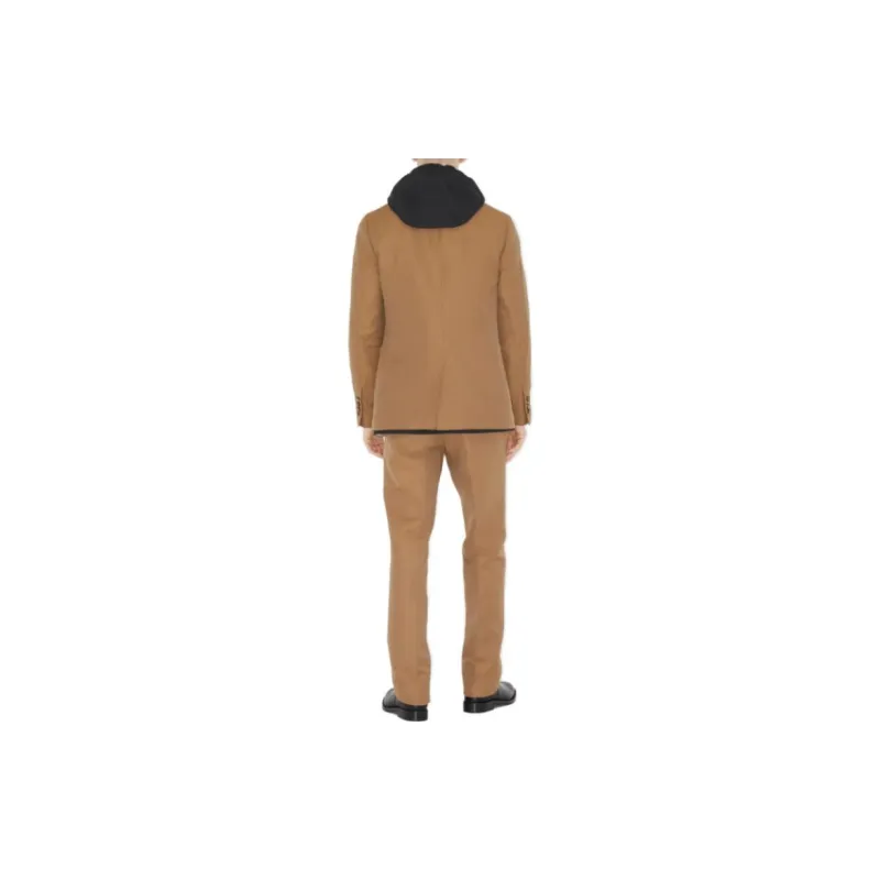 Burberry FW23 Business Suit Coat Men's Camel-3