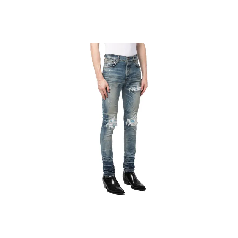 AMIRI Bleached Ma Paisley MX1 Jeans-3