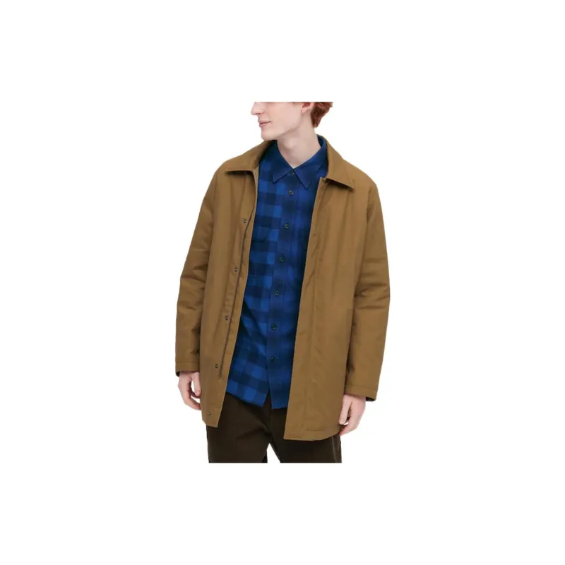 UNIQLO Jackets Men Brown-4