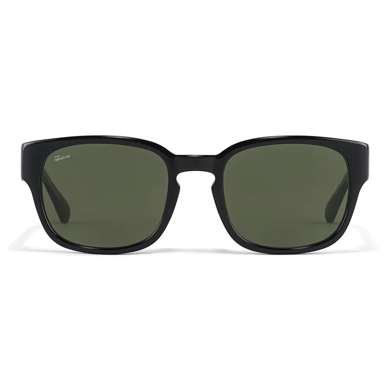 Fakeme Plate Square Sunglasses Unisex Black-0