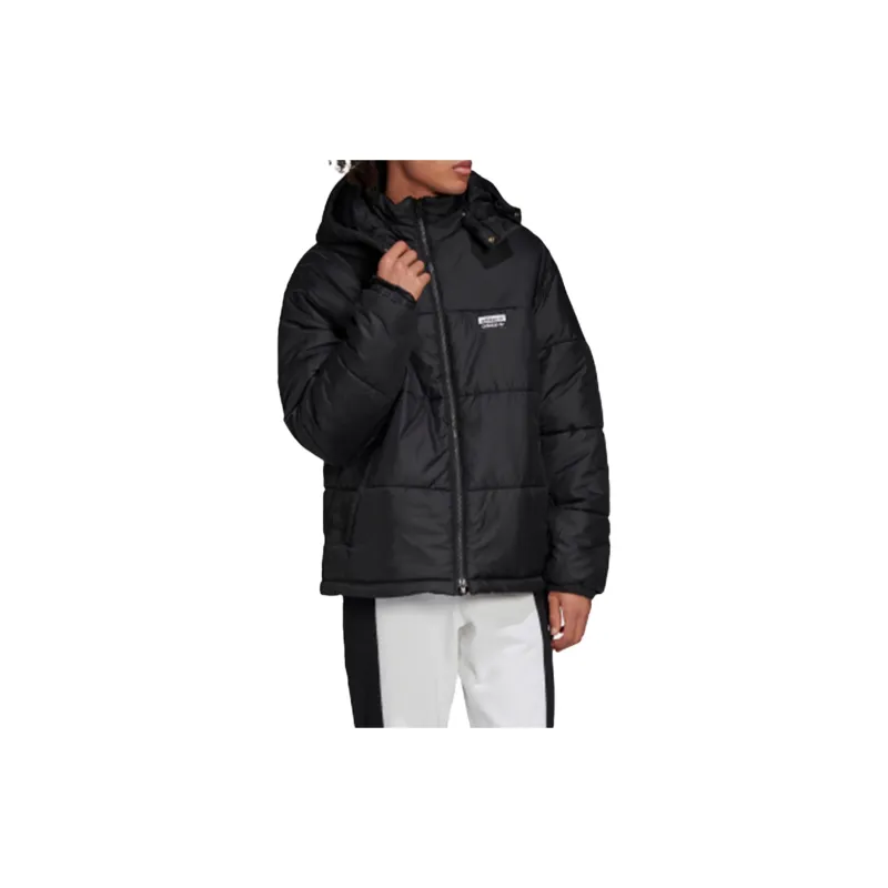 Adidas Originals RYV Puffer Jackets Men Black-3