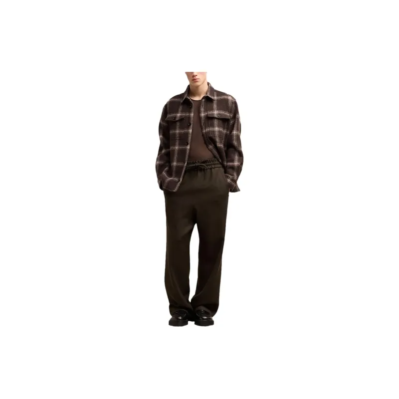 AMIPARIS Drawstring elasticated Wool Trousers-1