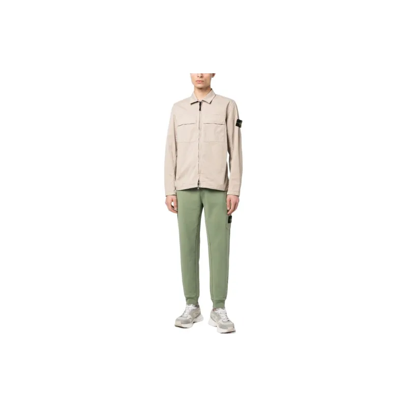 STONE ISLAND Compass badge Overshirt-1