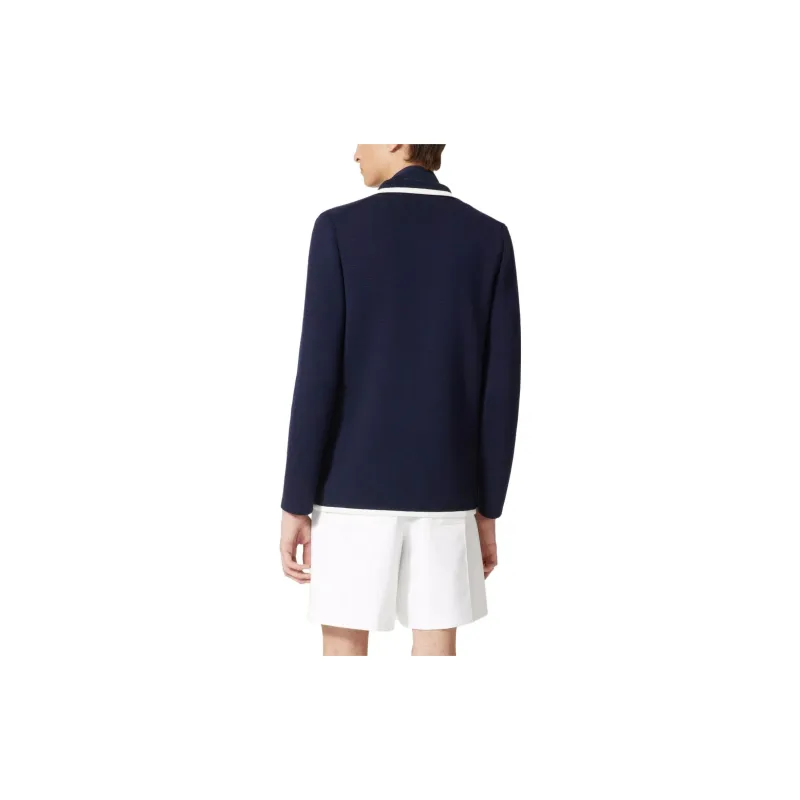 Valentino VGold Double Breasted Straight Hem Jacket-5