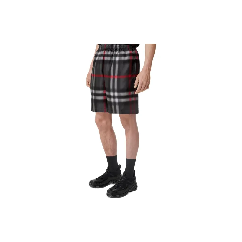 Burberry X Pop Trading Company FW22 Casual Shorts Men's Gray-3