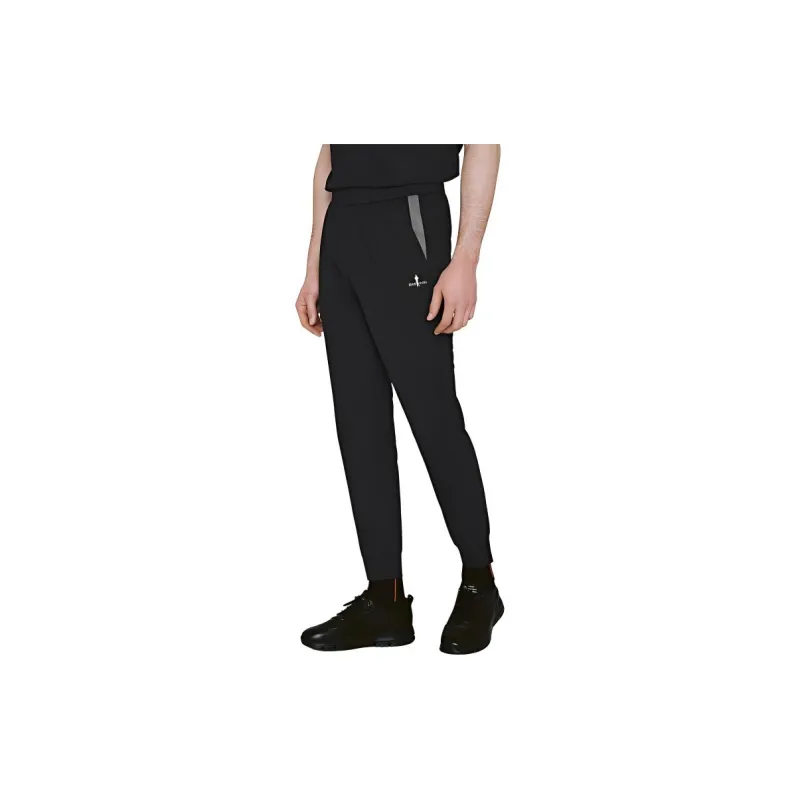 Biyin Leufen Touch Function Fabric Collection Casual Pants Men's Black-4