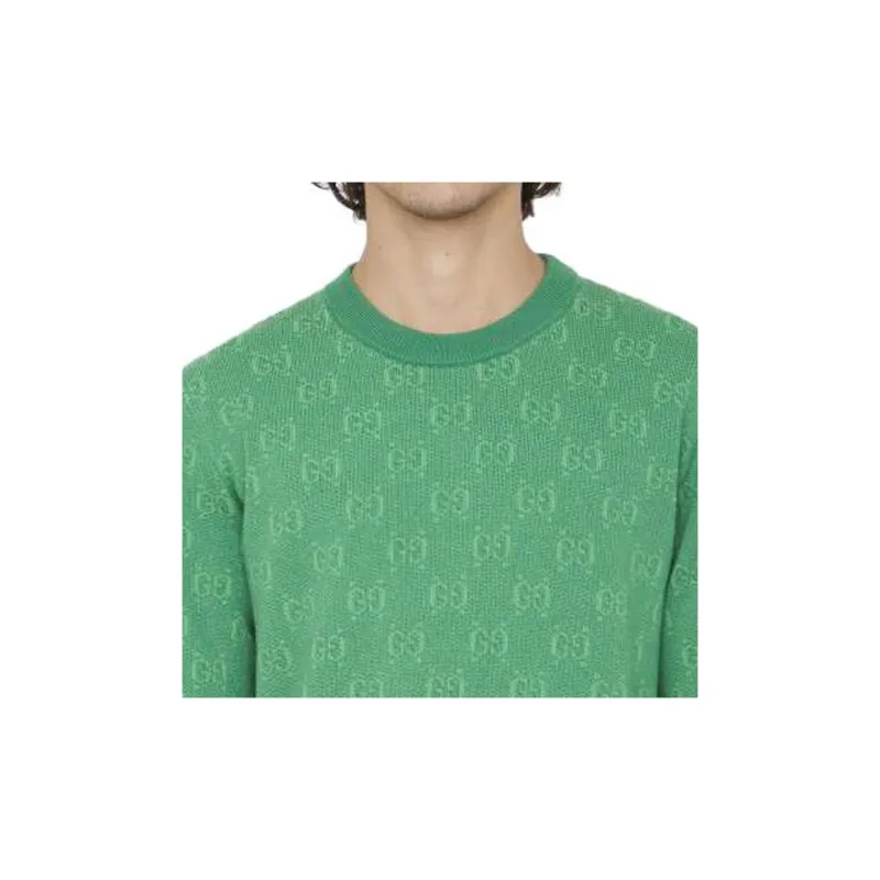 GUCCI FW23 Sweatshirt Men's Green-4
